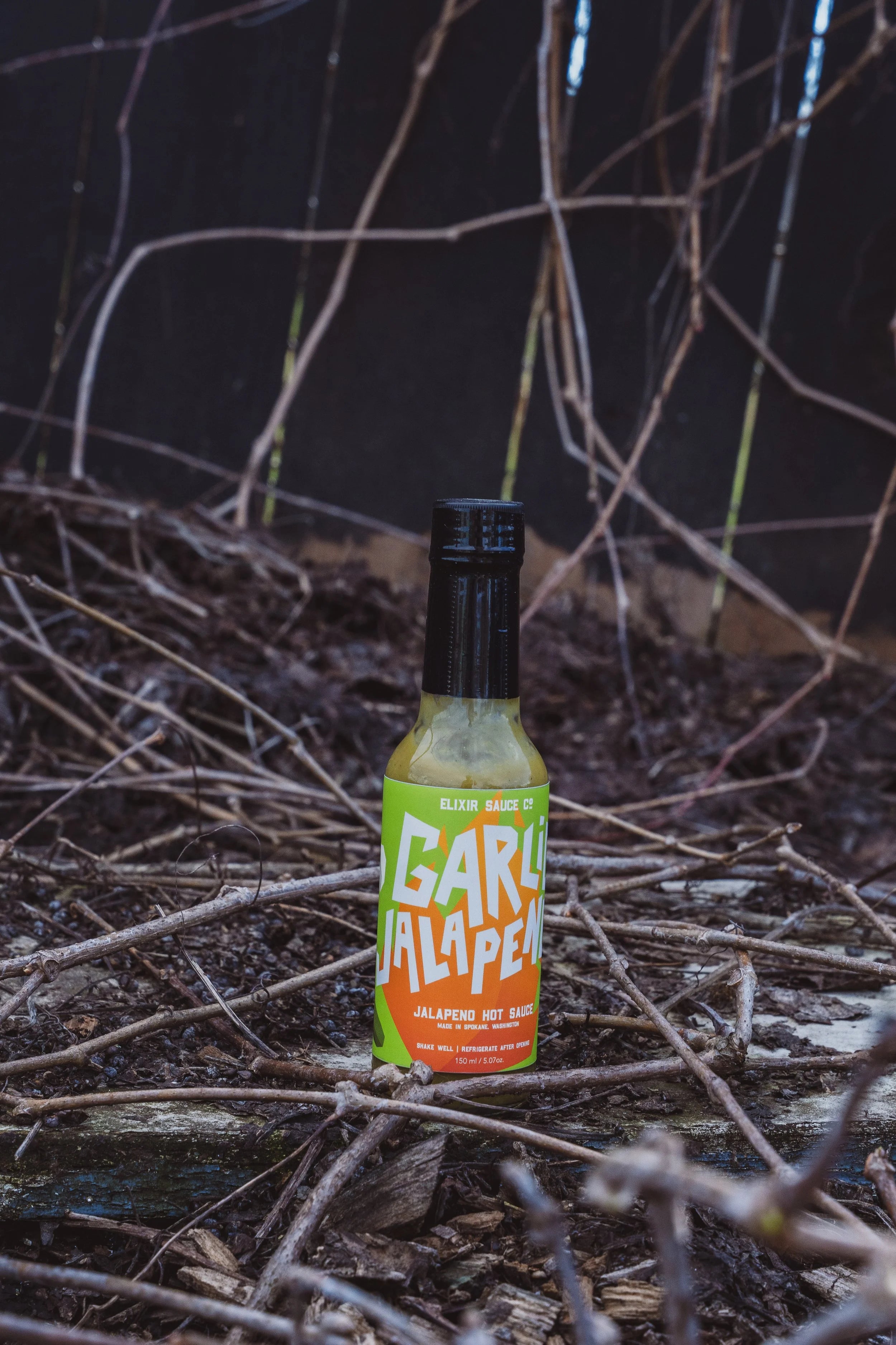 Garlic Jalapeño Hot Sauce