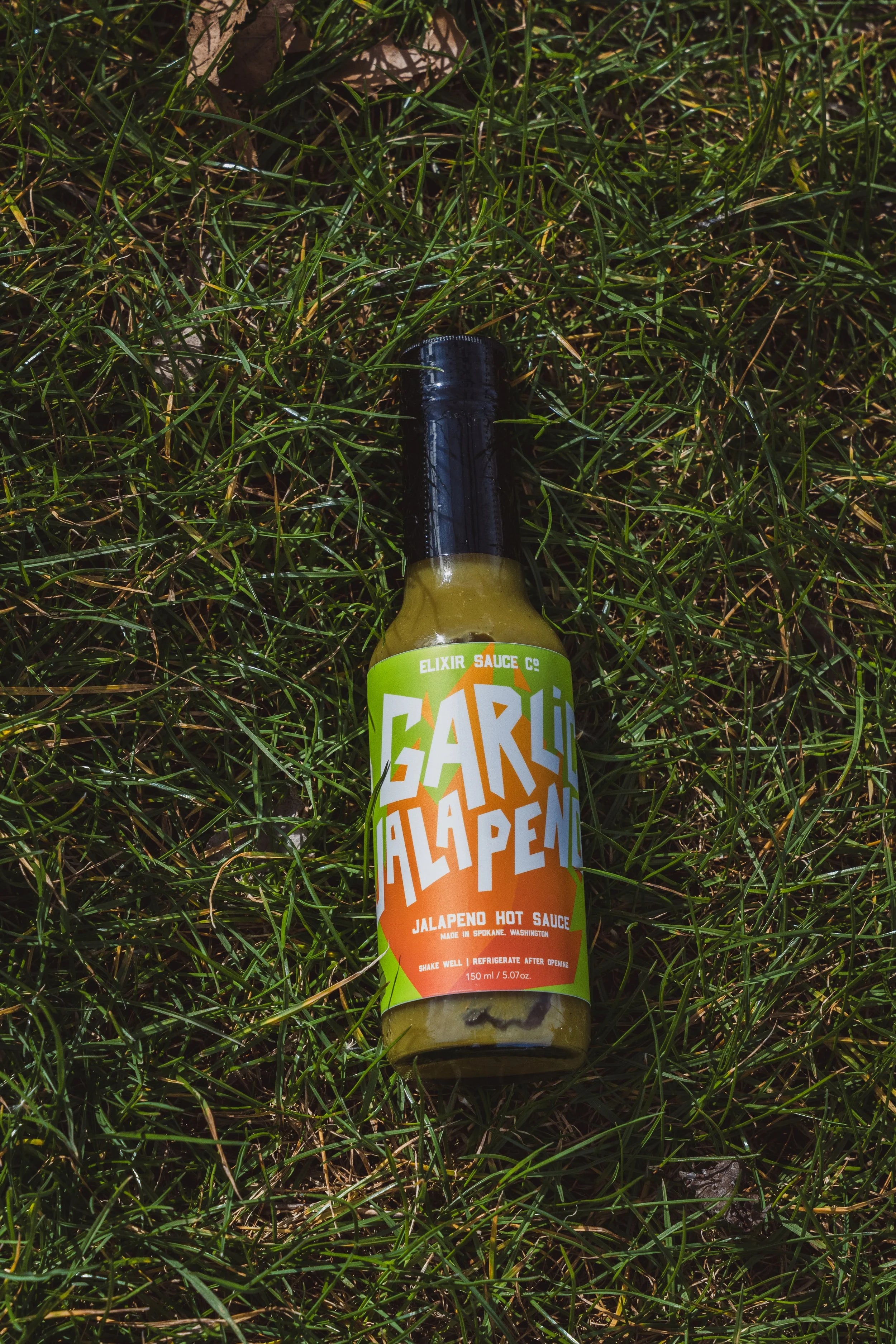 Garlic Jalapeño Hot Sauce