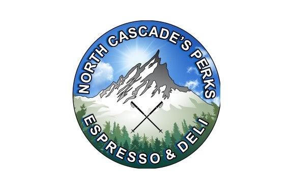 North Cascade's Perks Espresso & Deli logo